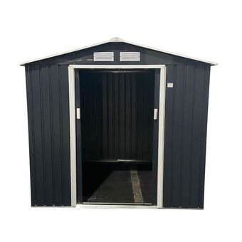 Prestigio Home caseta de acero para jardín prisma b oferta