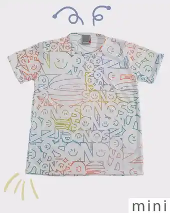 Sonder Remera de niño de jersey estampado mini multicolor oferta