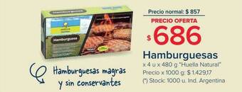 Carrefour Hamburguesas oferta