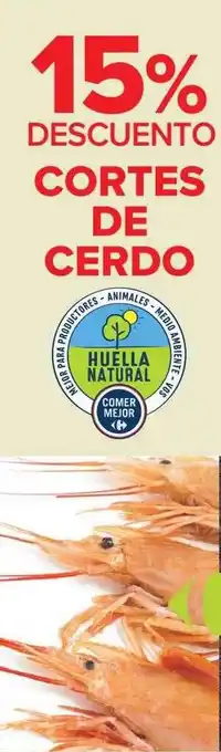 Carrefour Cortes de cerdo oferta