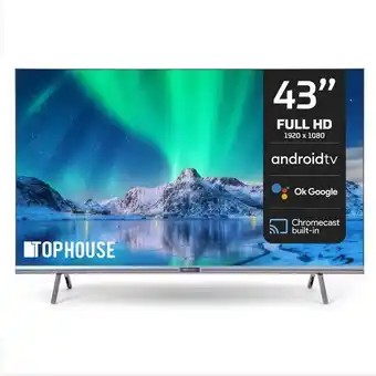 Coto Smart tv led top house 43" fhd th4322fs5a android tv oferta