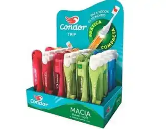 Frávega Cepillo dental dientes viaje trip medium colores x24 oferta