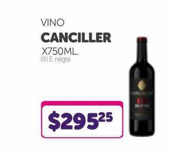 La Gallega Supermercados Vino canciller oferta