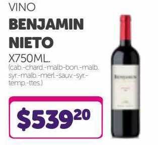 La Gallega Supermercados Vino benjamin nieto oferta