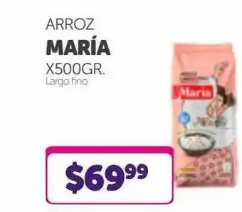 La Gallega Supermercados Arroz maria x500gr largo fino oferta