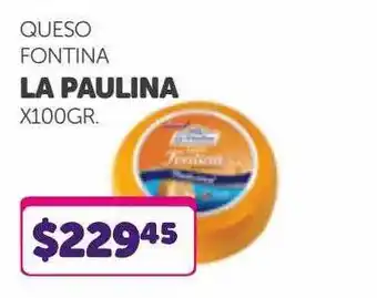 La Gallega Supermercados Queso fontina la paulina oferta