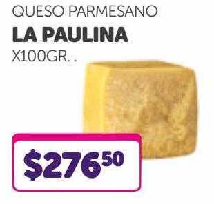 La Gallega Supermercados Queso parmesano la paulina oferta