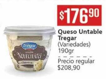 Supermercados Aiello Queso untable tregar oferta