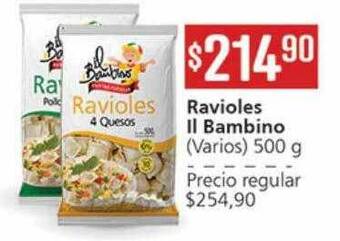 Supermercados Aiello Ravioles il bambino oferta