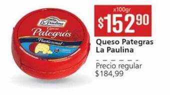 Supermercados Aiello Queso pategras la paulina oferta