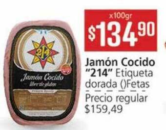 Supermercados Aiello Jamón cocido oferta