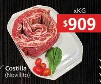 Supermercados Aiello Costilla novillito oferta