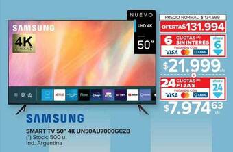 Carrefour Samsung smart tv 50 oferta