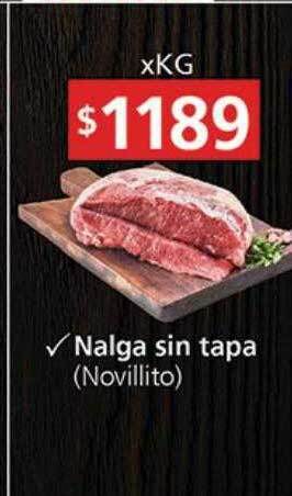 Supermercados Aiello Nalga sin tapa novillito oferta