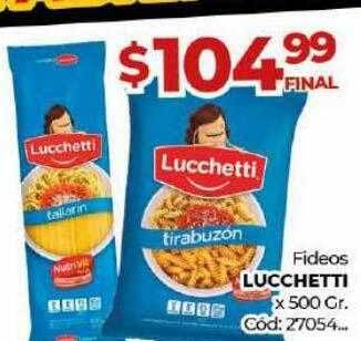 Diarco Fideos lucchetti oferta