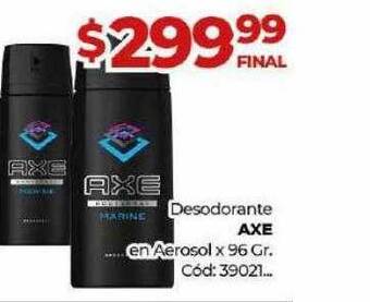 Diarco Desodorante axe en aerosol oferta