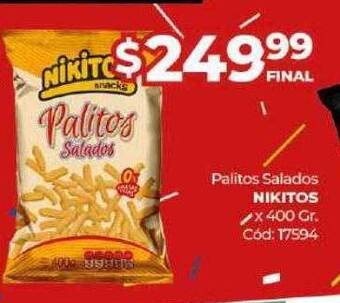 Diarco Palitos salados nikitos oferta
