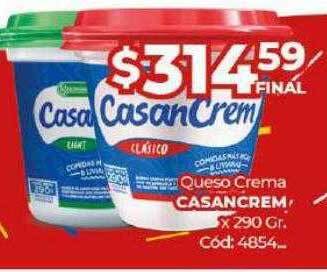 Diarco Queso crema casancrem oferta