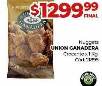 Diarco Nuggets union ganadera crocante oferta