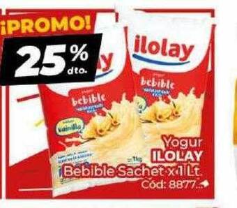 Diarco Yogur ilolay bebible sachet oferta