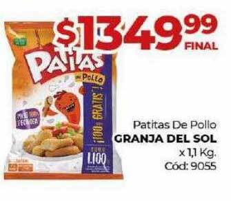 Diarco Patitas de pollo granja del sol oferta