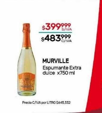 Nini Mayorista Murville espumante extra dulce oferta