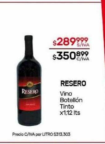 Nini Mayorista Resero vino botellón tinto oferta