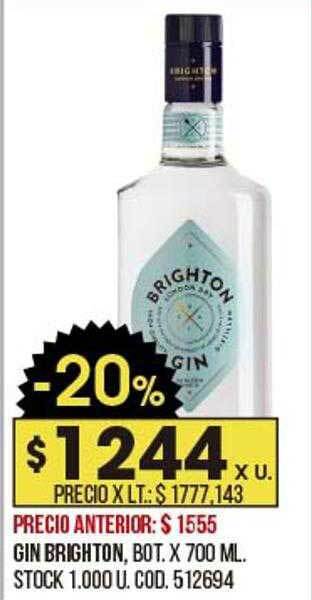 Coto Gin brighton oferta