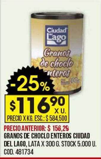 Coto Granos de choclo enteros ciudad del lago oferta