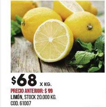 Coto Limón oferta