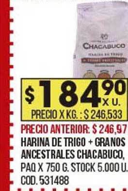 Coto Harina de trigo + granos ancestrales chacabuco oferta