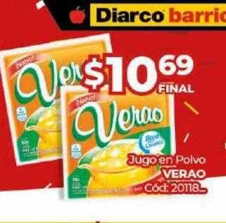 Diarco Jugo en polvo verao oferta