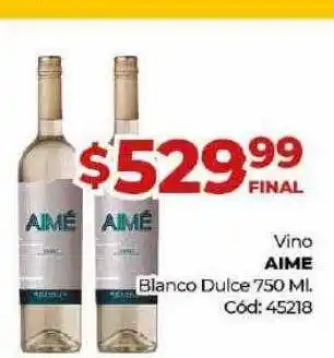 Diarco Vino aime blanco dulce oferta