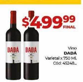 Diarco Vino dadá varietal oferta
