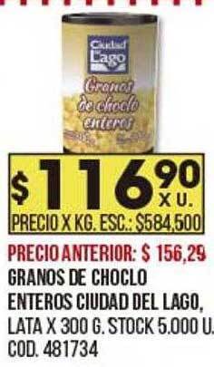 Coto Granos de choclo enteros ciudad del lago oferta