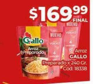 Diarco Arroz gallo preparado oferta