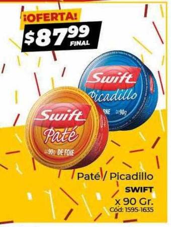 Diarco Paté picadillo swift oferta