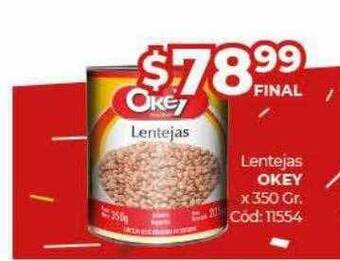 Diarco Lentejas okey oferta