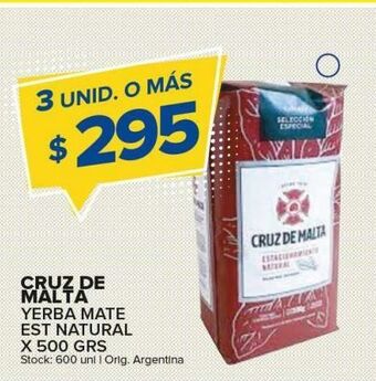 Carrefour Maxi Yerba mate cruz de malta oferta