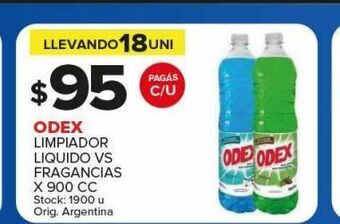 Carrefour Maxi Limpiadores odex oferta