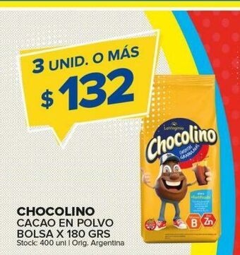 Carrefour Maxi Cacao en polvo chocolino oferta