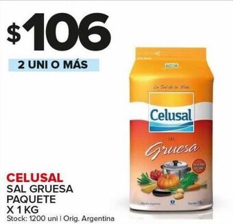 Carrefour Maxi Sal gruesa celusal oferta