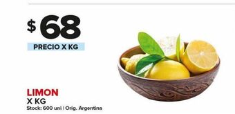 Carrefour Maxi Limon x kg oferta