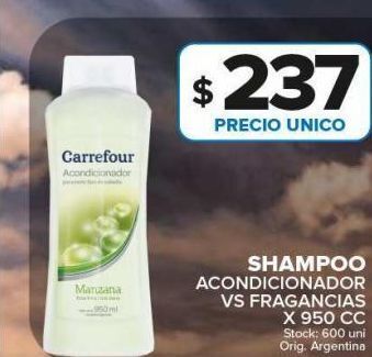 Carrefour Maxi Shampoo acondicionador oferta