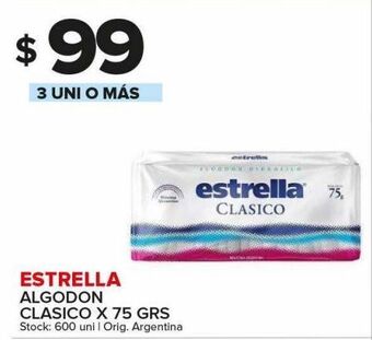 Carrefour Maxi Algodón estrella oferta
