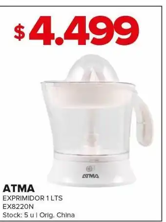 Carrefour Maxi Exprimidor 1 lts atma oferta