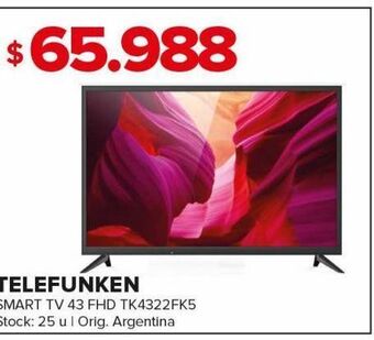 Carrefour Maxi Smart tv telefunken oferta