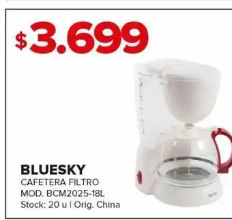 Carrefour Maxi Cafetera bluesky oferta