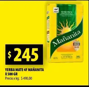 Yerba mate mañanita x 500g