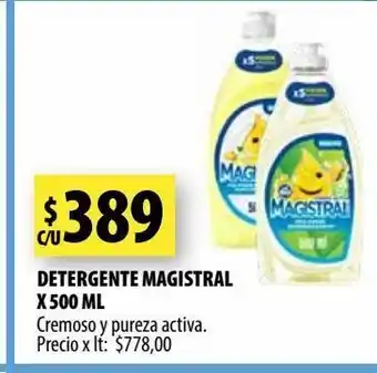 Punto Mayorista Detergente magistral x 500ml oferta